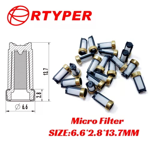11012 Fuel Injector Micro Filter Repair Kits Microfiltros Para De Inyectores for FORD FIESTA VW POINTER NISSAN... - image 2